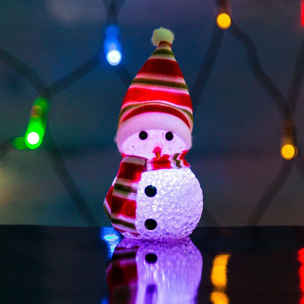 Светодиодная фигура &quot;Снеговик&quot; со сменой цветов оптом - Фото №2
